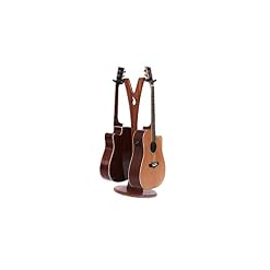 Ruach GS-1 Double support en bois pour guitare acoustique et électrique Acajou - Les Beatles, Paul McCartney, John Lennon, RIngo Starr, George Harrison Ruach GS-1 Double support en bois pour guitare acoustique et électrique Acajou – Image 4