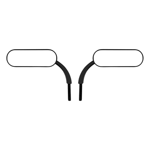 Espejos retrovisores sin puntos ciegos para motos Dyna y Softail