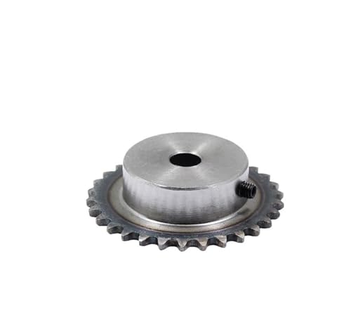 Bevel Gear Pinion Hardware Mechanical 1pc 04C Chain Gear Steel 14-24 Tooth 10mm Bore Industrial Sprocket Wheel Motor Chain Drive Sprocket Tooth Pitch 6.35mm(18 Teeth)