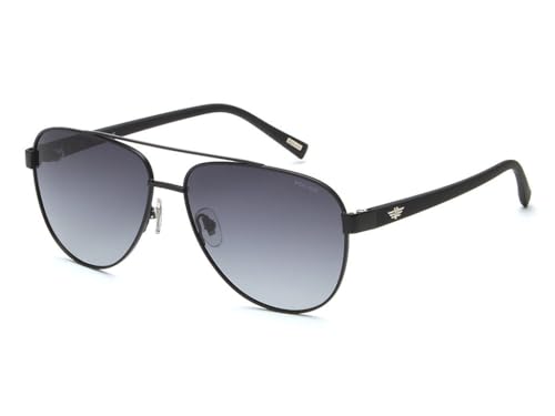 Image of POLICE Polarized Gradient 100% UV Protected Sunglasses | Men | Full Rim | Pilot |