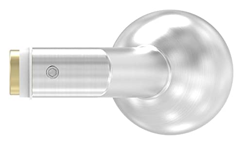 Pomello A Sfera Per Porta In Acciaio Inox Girevole - Diametro 50mm, Altezza 75mm
