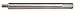 Mitutoyo 301657 2 in. 4-48 TPI Drive Extension Rod