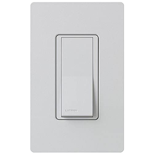 Lutron SC-1PS-PD Diva 15-Amp, 120-Volt to 277-Volt Single-pole Switch in Palladium
