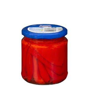 Pimientos del piquillo enteros Hacendado extra Tarro 340 g (275 g escurrido) Pack 2