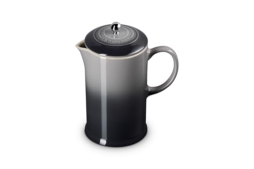 Image of Le Creuset Stoneware French Press, 34 oz., Oyster