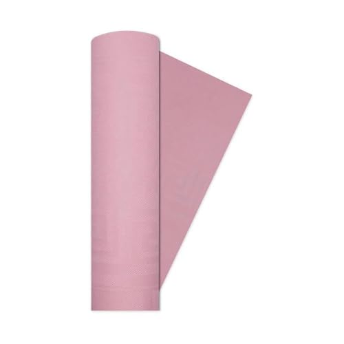 Aumai Shopping Tovaglia In Carta Damascata 7X1.18 Rosa In Rotolo