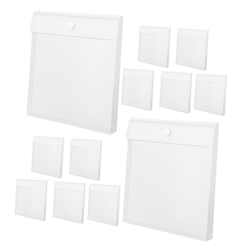 KALLORY 12 Pack Paper Storage Bag Scrapbook File Organizer Craft Paper Storage Photo Organizer Envelopes Pp Material