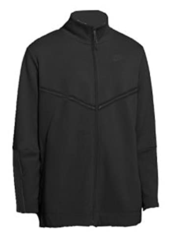 NIKE ナイキ Tech Fleece テックフリース フルジップ スウェットジャケット レディースLサイズ(165-170cm) 国内正規品 CW4297 ブラック