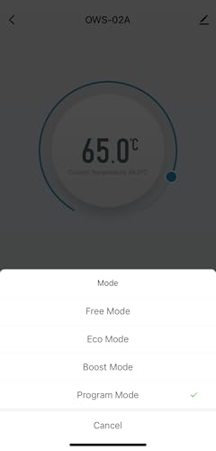 Elemento calefactor Wifi de bajo consumo con termostato táctil LED latón 8