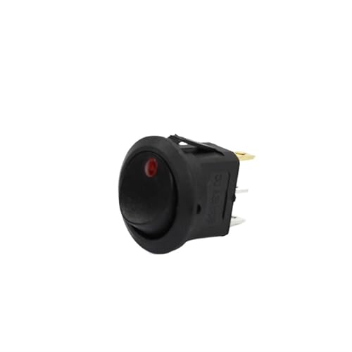 Interruptor KCD1 circular SPDT para reparar electrodomésticos y proyectos de bricolaje 4