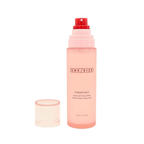 ONE/SIZE by Patrick Starrr Powder Melt Glass Setting Spray Hydrating Makeup Setting Spray for Radiant Glass Finish 12HR Wear