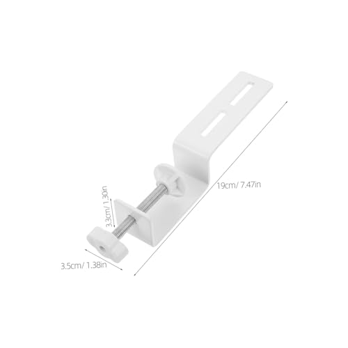 Pinces de fixation stable pour pegboard installation facile sur bureau