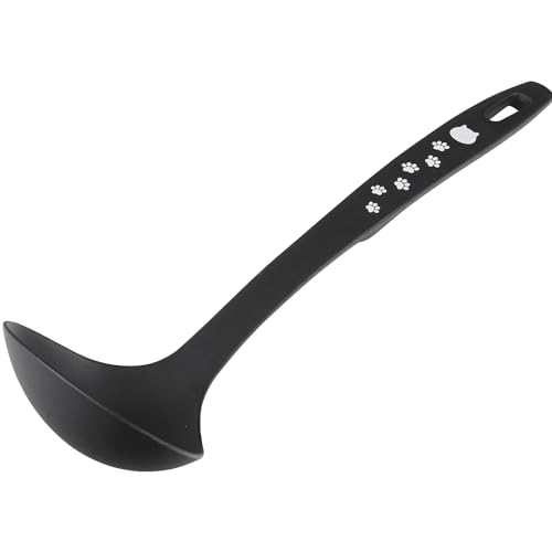 Wahei Freiz RE-7517 Cat Pattern Ladle, Dishwasher Safe, Heat Resistant Up to 442°F (210°C), Cat Goods, Nyankore