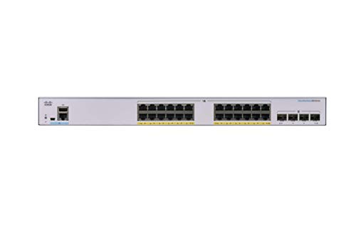 Image of Cisco Business CBS250-24P-4G Smart Switch | 24 Port GE | PoE | 4x1G SFP | Limited Lifetime Protection (CBS250-24P-4G)