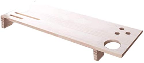 Preisvergleich Produktbild PULLEY-S Klapptisch Kiefer, Notebook Tray, Desktop, Computerstand, Computerbildschirm, Aufstockung, Basis, Halter, Halter Büro, Desktop-Storage Rack S