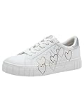 Marco Tozzi Baskets pour Femme 2-23711-44 - Blanc/doré - Taille 38 EU, Or Blanc., 38 EU