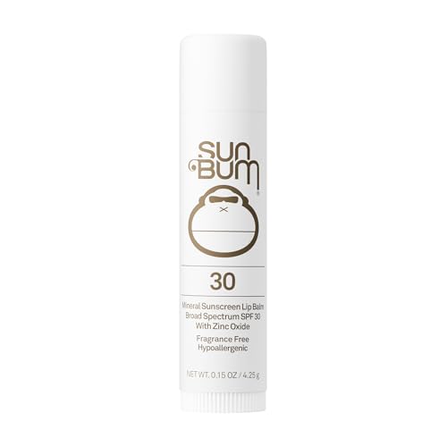 Sun Bum SPF 30 Mineral Sunscreen Lip Balm - Hawaii Act 104 Compliant (Octinoxate & Oxybenzone Free)...