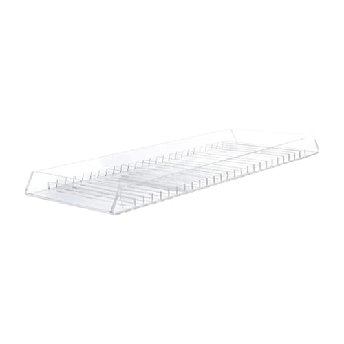 Porte-CD acrylique stable et robuste pour 25 disques