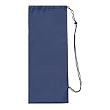 Perfeclan Bolsa para Raqueta de bádminton, Bolsa de Transporte, Organizador de Regalo, de Almacenamiento para Raquetas de Tenis para Jugadores Principiantes y, Azul Oscuro 63x23cm