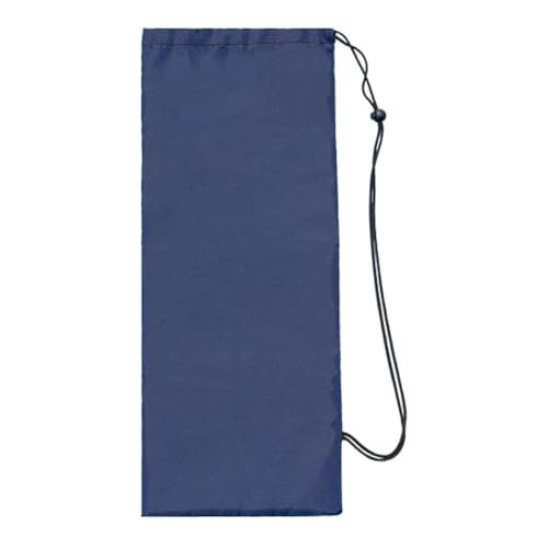 Zxpjkyu Badminton Racquet Cover Bag Carrying Carrier Lightweight Portable Tennis Racket Storage Pouch for Balls Gym Professional, Dark Blue 63x23cm