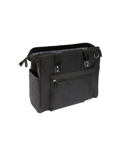 Sac à langer Twistshake 15 L noir avec matelas et compartiments biberons