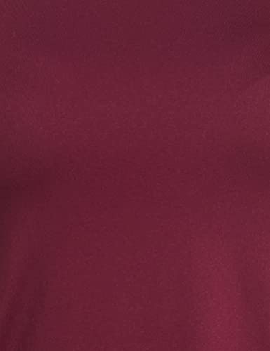 Image of Marks & Spencer Goodmove Womens Solid Polyester Blend Scoop Neck Regular Fit Short Sleeve Top
