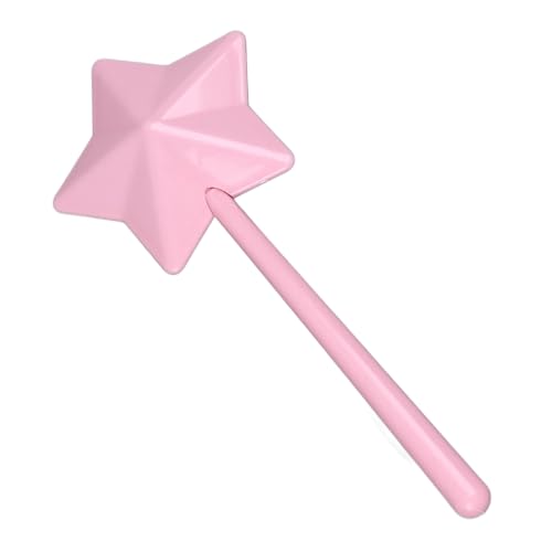 Riuulity Pentagrammform Salz und Schüttlerstab Praktischer Süßer Plastiksalzspender für Halloween Weihnachten mit Weit Verbreitetem Multifunktionalem Design (PINK)