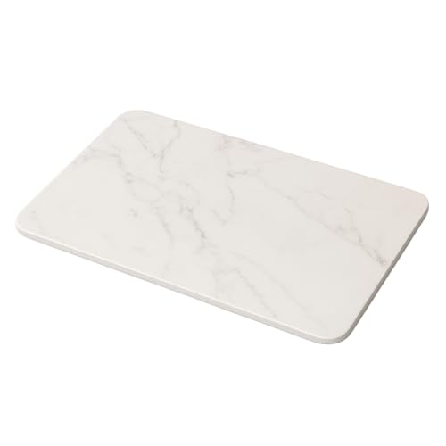 Acomoda Textil – Alfombra de Baño de Piedra Diatomita 40x60 cm. Tapete Antideslizante de Secado Rápido y Alta Absorción Práctico Higiénico y Funcional para el Hogar (Lea)