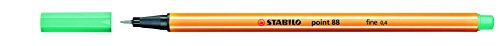 Caneta Ponta Fina – STABILO point 88 – Estojo com 8 unidades – Em 8 cores pastéis