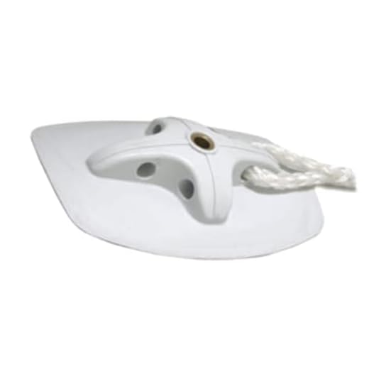 Paddelhalter Schlauchboot Ruderdolle zum Aufkleben Ersatzteil grau