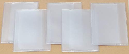 FIVE (5) Wallet Inserts Per Package - 4 Page Inserts - fits Trifold or Bifold Wallet s (4 Pages) USA