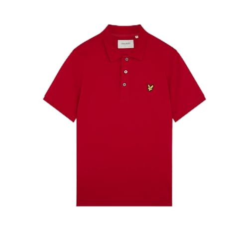 Lyle & Scott Polo para hombre | Pique de algodón | Ajuste básico, S
