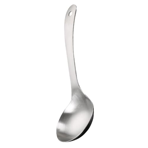 Wakauto 304 Stainless Steel Rice Spoon Deep Bowl Design for Serving Spoons Set