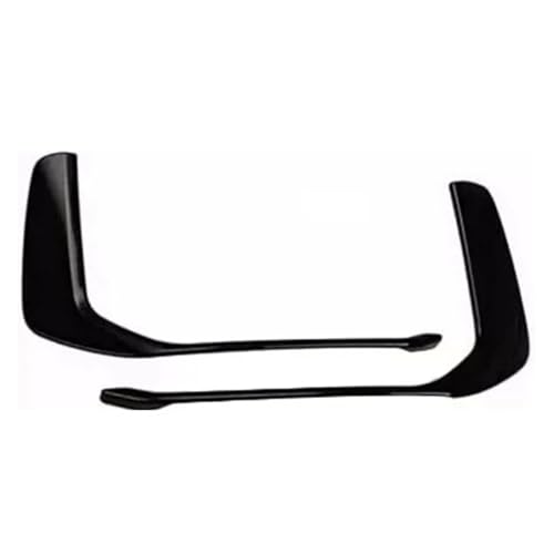 Becquet avant noir brillant pour A6 S6 C8 garniture chic