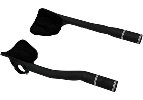 EUHMUOD Carbon Fiber Aero Bars for Road Bike, 31.8mm Clip-On