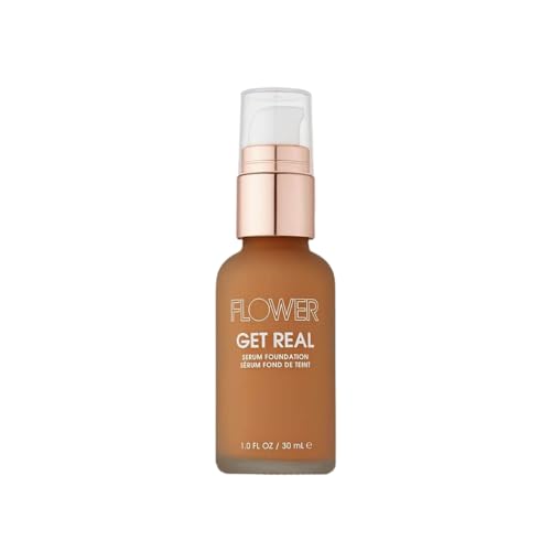 Flower Beauty, Get Real Serum Foundation, Caramel (Pack of 1)
