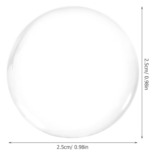 Patchs cabochons résine époxy 25 mm Lurrose pour protéger vos images de bijoux