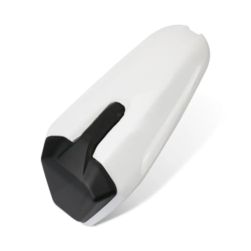Capot de selle moto 750SR, dosseret arrière rigide blanc de qualité premium