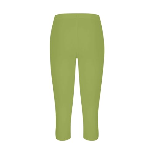Arispjct Women's Cropped High-Waist Yoga Pants for Summer