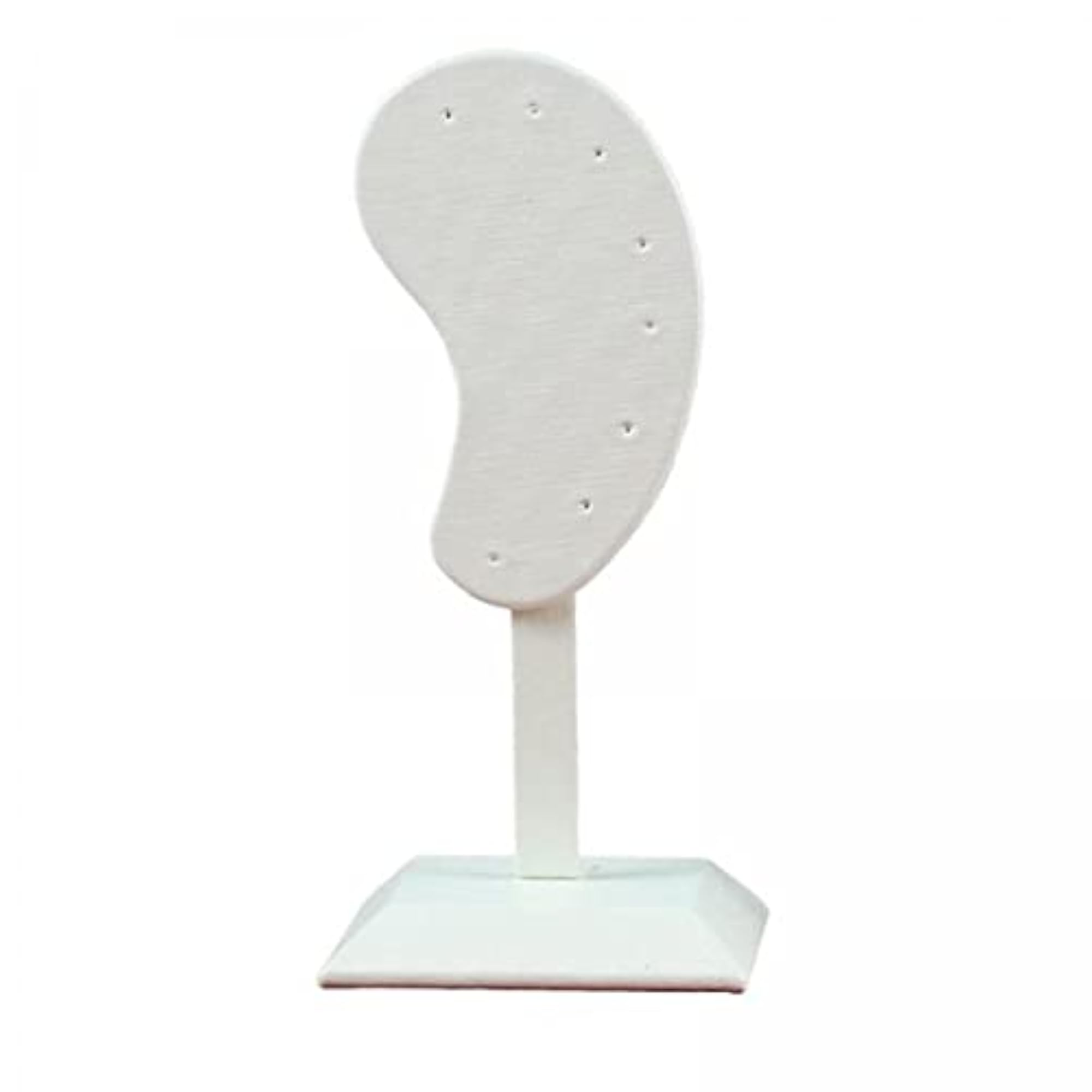 Ear-Shape Multi-Purpose Earring Display Stand, Beige