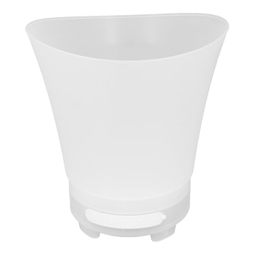 LED Cubitera, 7L Gran Capacidad 4 Modos de Luz Colorido Vino Cubitera Altavoz Bluetooth Construido en 1200mAh Batería Tipo C de Carga Cubitera Ligera para Fiesta Bar Club