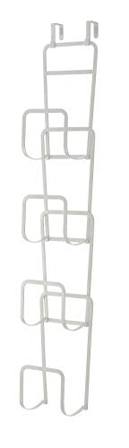 YAMAZAKI 6508 JOINT Bag Holder L, white, Steel, 19 x 18 x 113137 cm