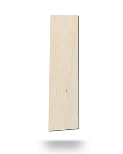 Kleenes Traumhandel Holzbuchstaben - Buchstabe aus Holz - Buchstaben für Türbeschriftung - Alphabet aus Holz für Kinderzimmer, Wohnzimmer u.v.m. - (10 cm, Großes I) Cover
