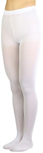 Image of ToBeInStyle Women's Nylon Solid Opaque Pantyhose Tights