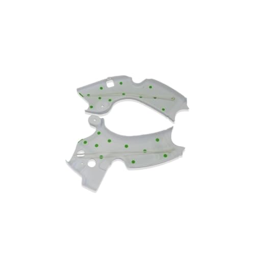 Protection de moteur KX250F 15-18 x-Grip cadre vert noir - 3