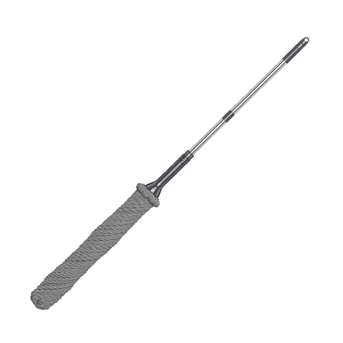 Mopa Giratoria Escurrido Automático Mango Largo Acero Inoxidable Fibra para Suelo Hogar
