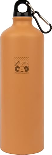 C.A.O. - Borraccia POP 1 litro in alluminio - Colore ruggine - Altezza 27 cm - Diametro ø 8 cm