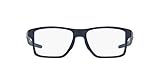 Oakley Men's Ox8143 Chamfer Squared Prescription Eyeglass Frames, Universe Blue/Demo Lens, 54 mm