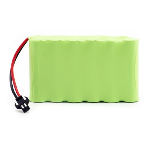 Fayerkar 7.2 V NI-MH Akku, 2400 mAh wiederaufladbare AA RC Auto Batterie, 7.2 V Batterie mit Ladekabel, SM Stecker für ferngesteuerte LKW, Beleuchtung, Elektrowerkzeuge