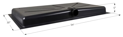 Image of Icon 15556 Holding Tank HT497-SD - 24 Gallon, 54 inch x 30 inch x 5 inch